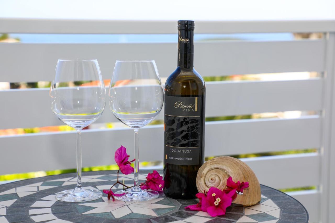 Stella Maris, Hvar - Rooms With A Balcony And A Stunning Sea View Hvar Town Exterior photo